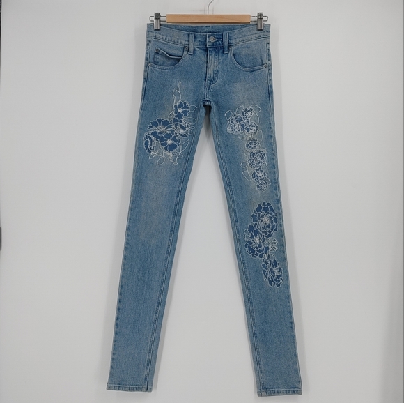 Cheap Monday | "Zip Low Brodery" jeans - Picture 2 of 9